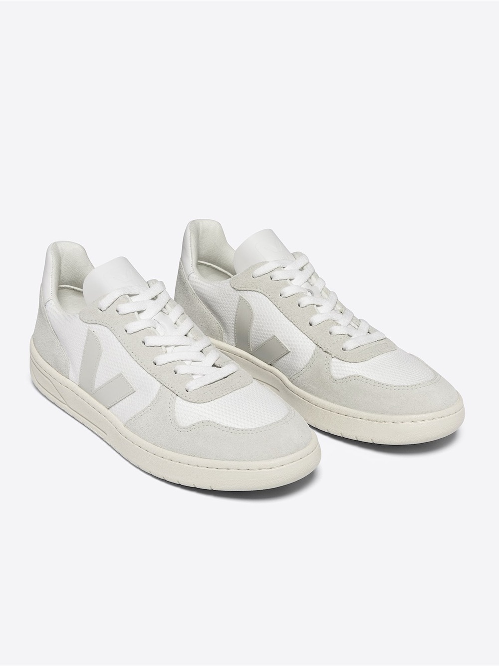 V-10 B-MESH WHITE NATURAL PIERRE